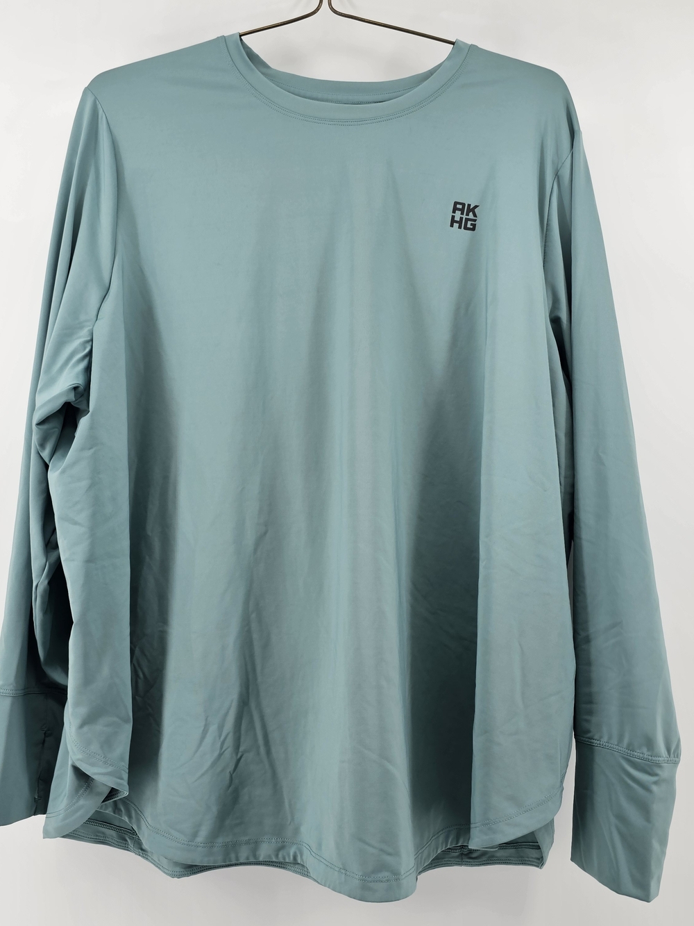 Duluth Trading Co AKHG Plaid Button Down Outdoor Utility Shirt Seafoam Green 2X